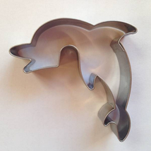 Bögrés mézeskalács delfin kiszúró 6 x 6 cm