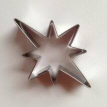 Esthajnal csillag karácsonyi sütemény kiszúró forma 7,8 x 5,6 cm