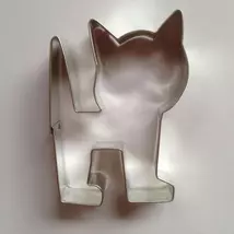 Kiszúró cica macska mézeskalács forma 7,6 x 5,4 cm