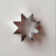 Kiszúró nyolcágú csillag forma 3,9 cm