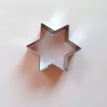 Linzer kiszúró csillag sütikiszúró 4,5 cm - linzer alsó