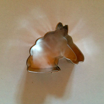 Lófej sütikiszúró, mézeskalács figura 3,5 cm