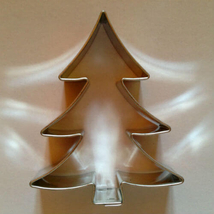 Mézeskalács karácsonyfa kiszúró szaggató forma  6,5 cm