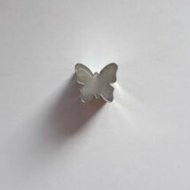 Mini pillangó linzer közép kiszúró,  linzer kiszúró 1,8 cm