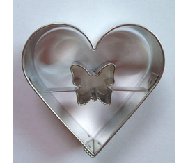 Linzer kiszúró szív család 5,4 cm
