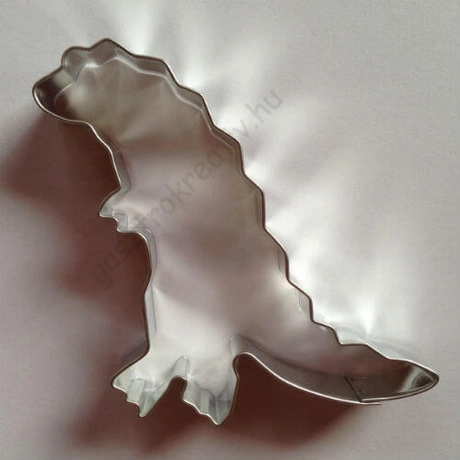 Dinó, dinoszaurusz kiszúró forma, sütikiszúró 9 cm