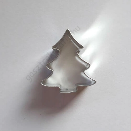 Kis karácsonyfa kiszúró mézeskalács figura 3,7 cm