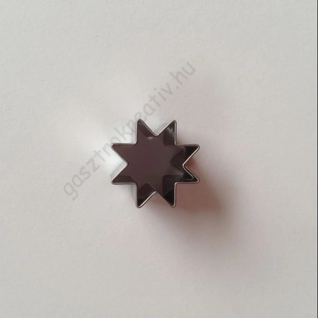 Kiszúró mini nyolcágú csillag forma 2 cm