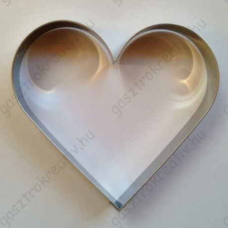 Nagy szív sütikiszúró forma  11,8 x 11 cm