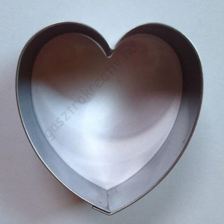 Szív sütikiszúró, mézeskalács forma 6,2 cm